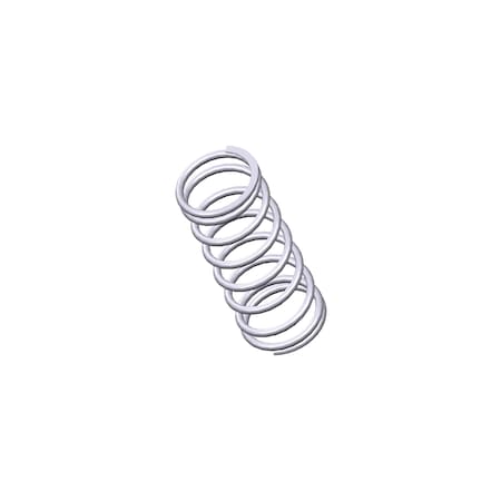 Approved Vendor Compression Spring, O=1.375, L= 3.47, W= .125 G509962875